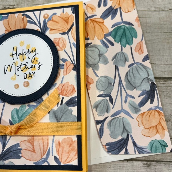 A Mother’s Day Card with Floral in Bloom Suite